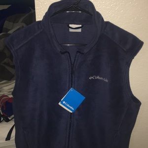 **BRAND NEW** Columbia fleece zip up vest